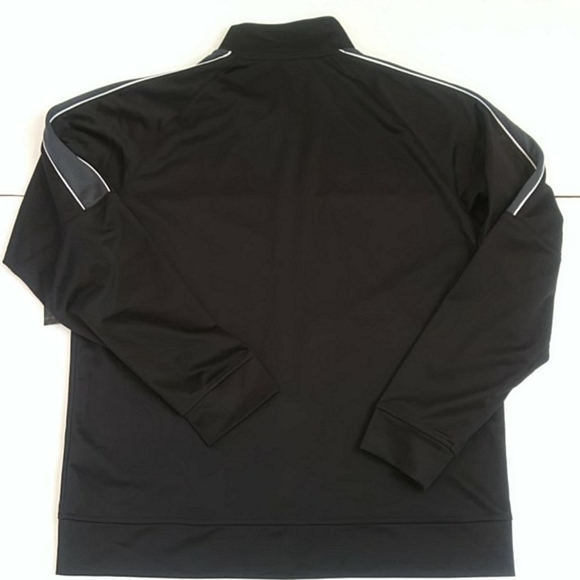 Athletic Works Mens Track Jacket Black/Grey Size M 38-40 NWT - Picture 5 of 6